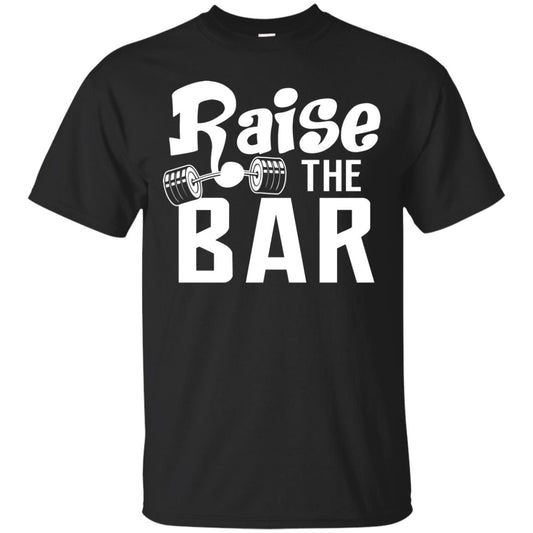 Gymer T-shirt Raise The Bar Black