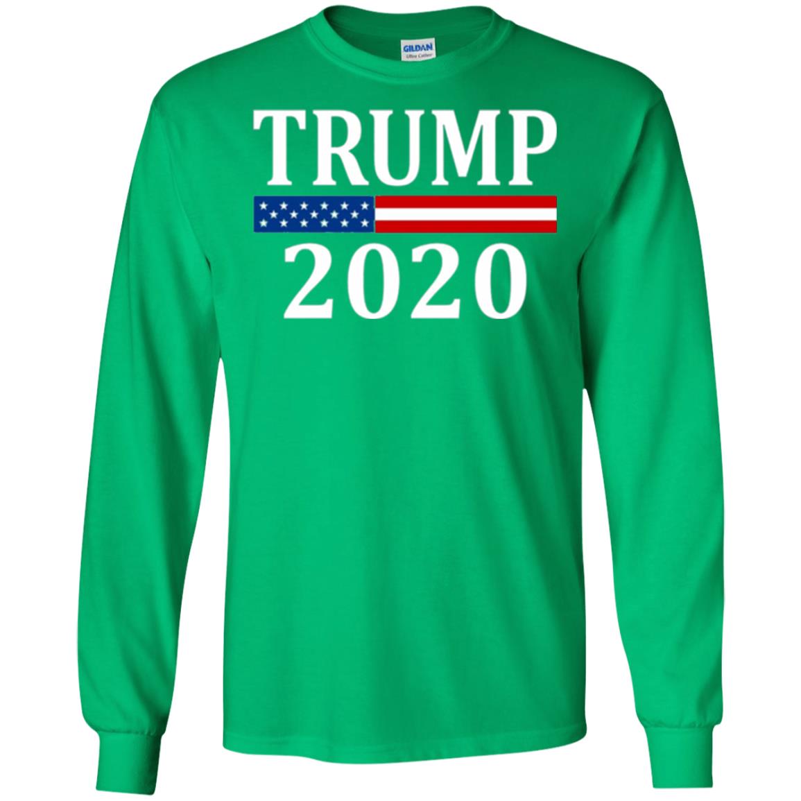 Trump 2020 T-shirt Irish Green