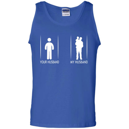 Your Husband My Husband With Baby Wife Shirt Royal