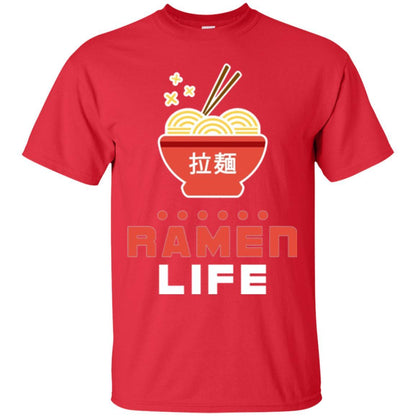 Tasty Anime Noodle Bowl T-shirt Ramen Life T-shirt