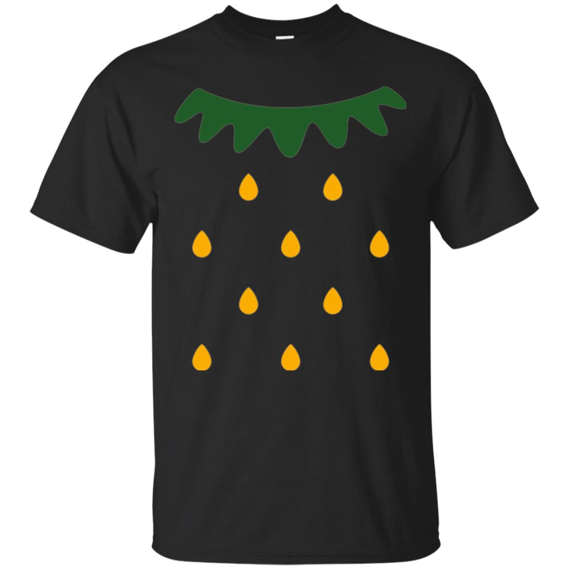 Fruit Salad Matching Set Strawberry Lover T-shirt Black