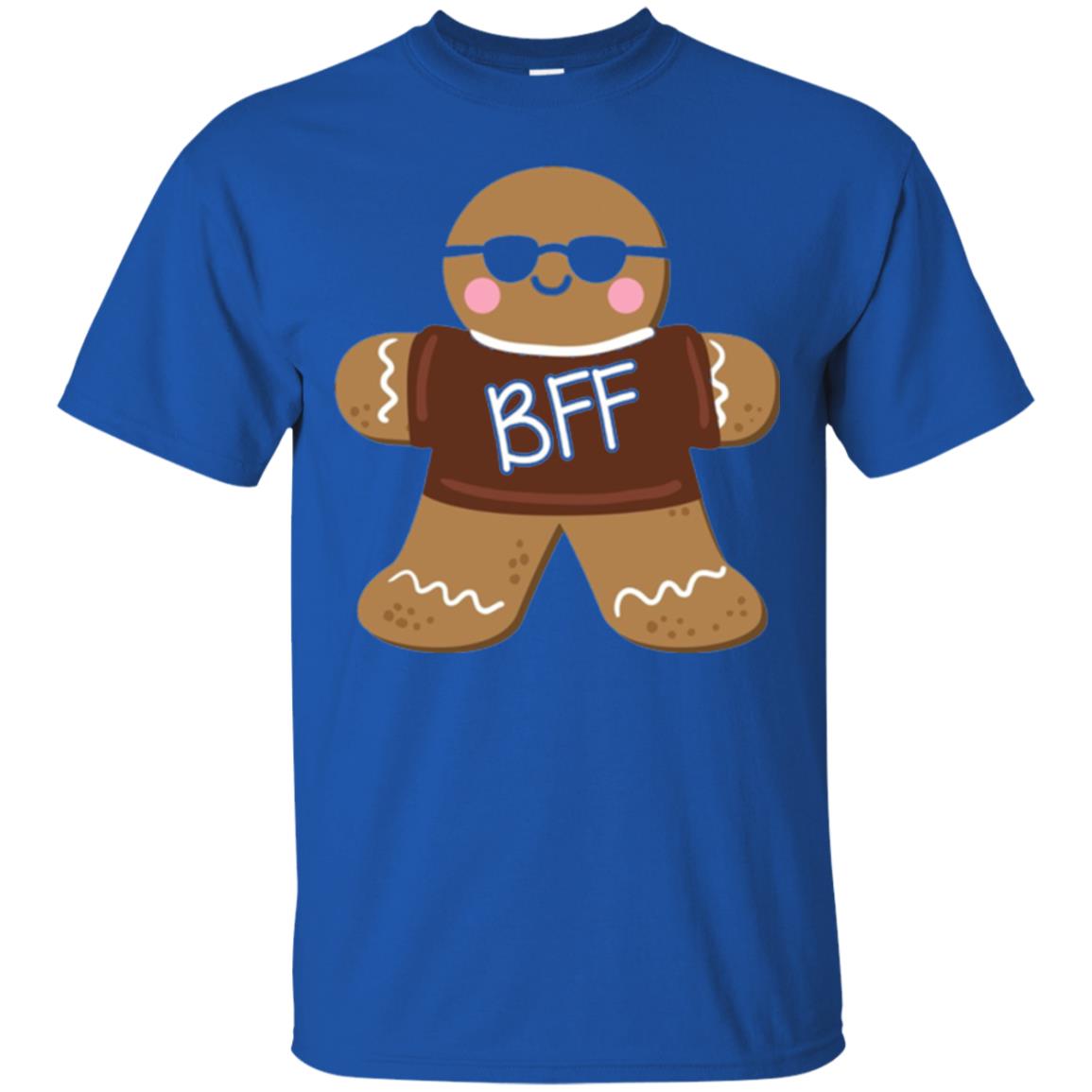 Gingerbread T-shirt Best Friend Forever Royal