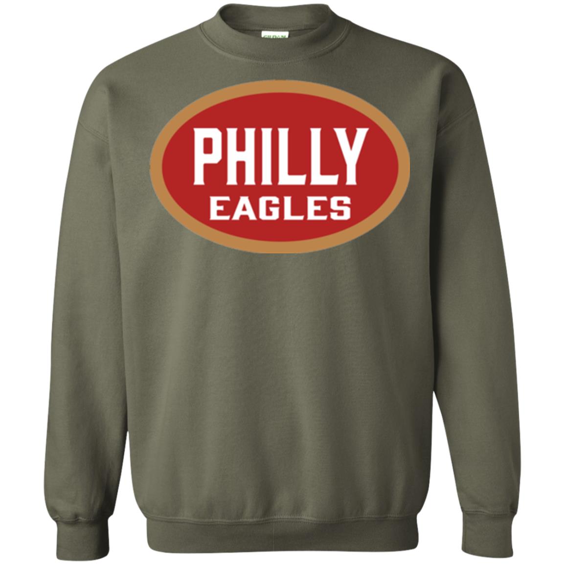 Football T-shirt Philly Eagles Military Green