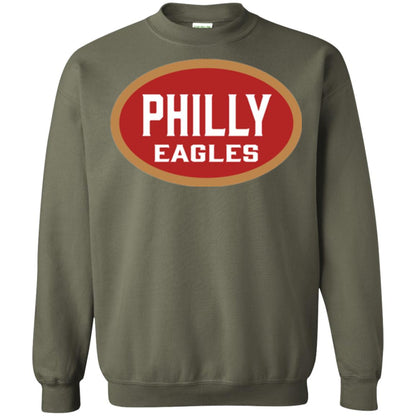 Football T-shirt Philly Eagles Military Green
