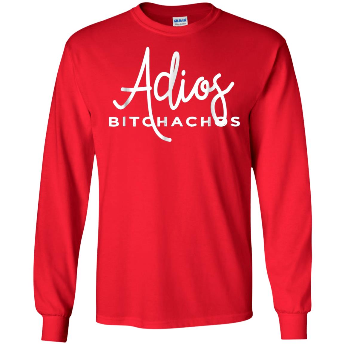 Adios Bitchachos Funny Cinco De Mayo T-shirt Red