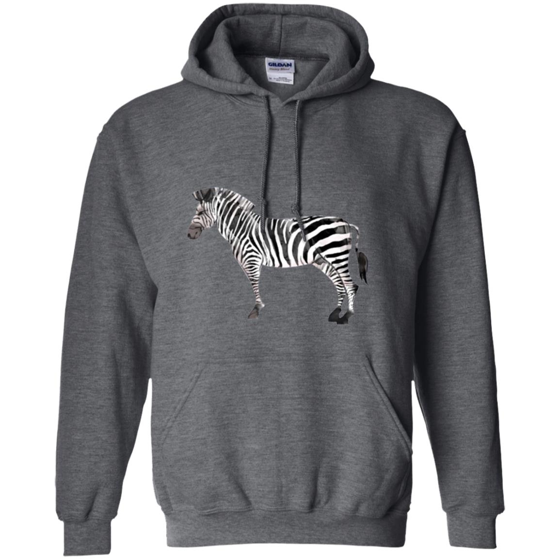 Awesome Zebra T-shirt Dark Heather
