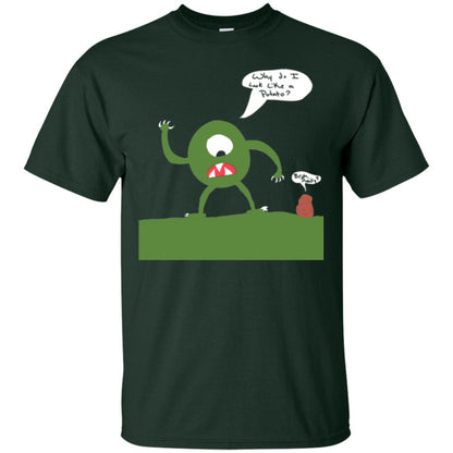 Why Do I Look Like A Potato T-shirt Forest Green