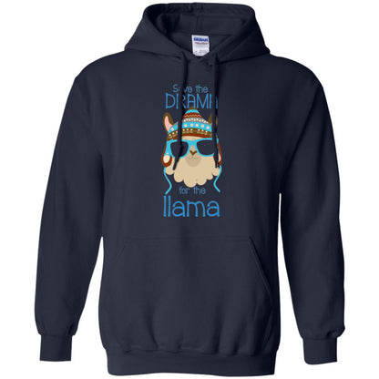 Llama Lovers T-shirt Save The Drama For The Llama Navy