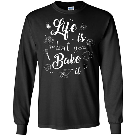 Baker T-shirt Life Is What You Bake It Black