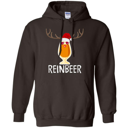 Beer Lover T-shirt Reinbeer Mery Christmas Dark Chocolate