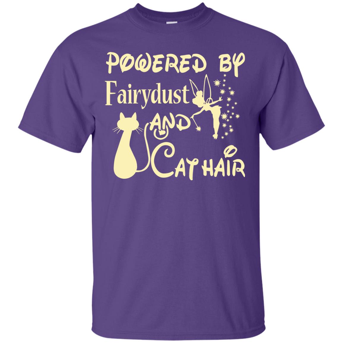 Powered Up Fairdust And Cat Hair Shirt Purple
