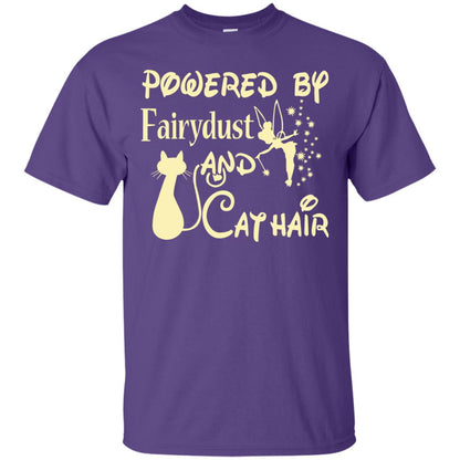 Powered Up Fairdust And Cat Hair Shirt Purple