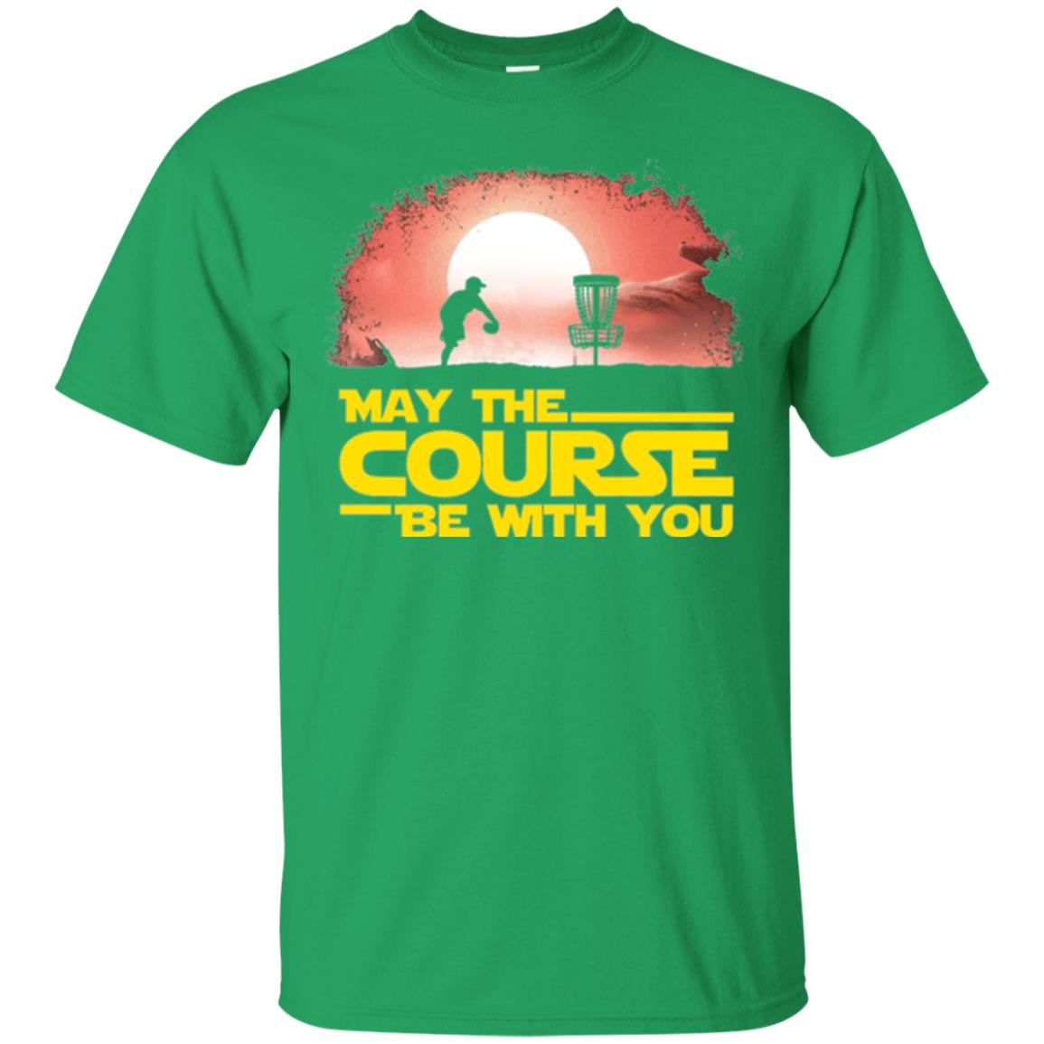 May The Course Be With You T-shirt Irish Green