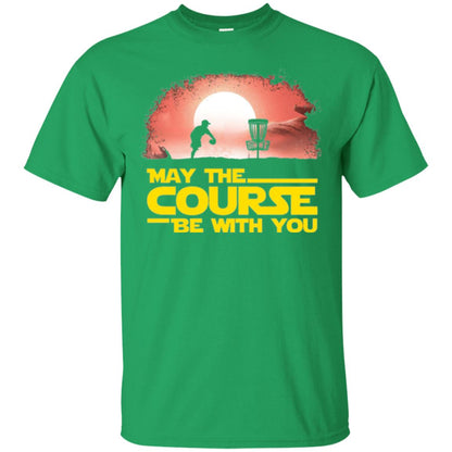 May The Course Be With You T-shirt Irish Green