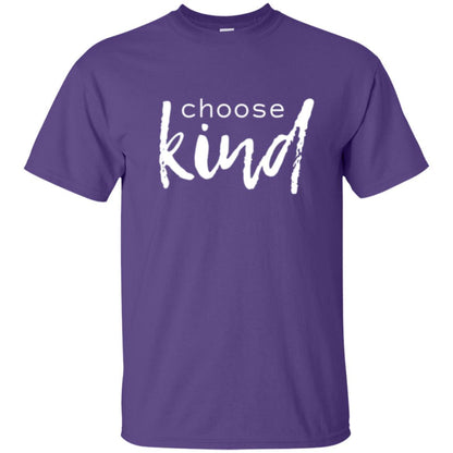 Anti Bullying T-shirt Choose Kind T-shirt Purple