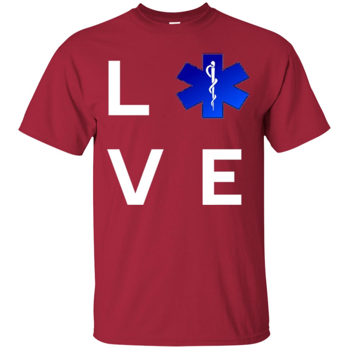 Love Star Of Life Ems T-shirt Cardinal