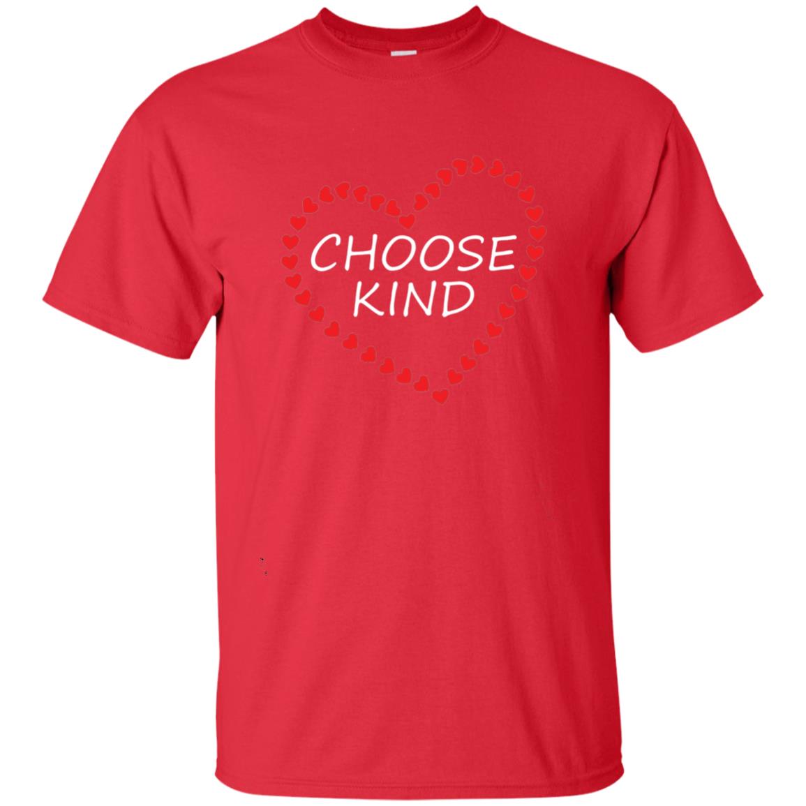 Choose Kind Heart Anti Bullying Shirt Red