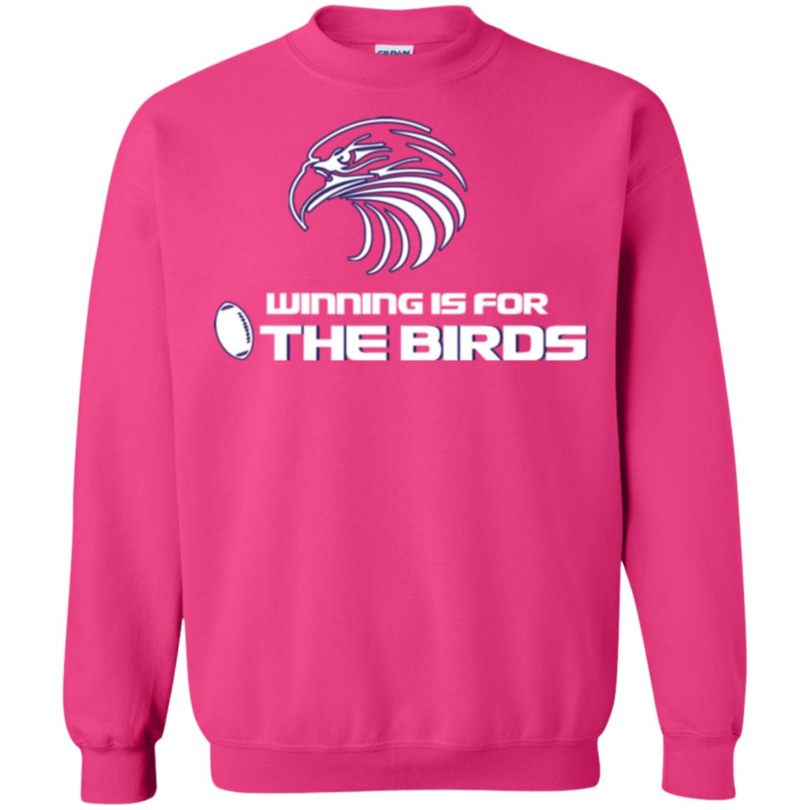 Football T-shirt Winning Is For The Birds Heliconia