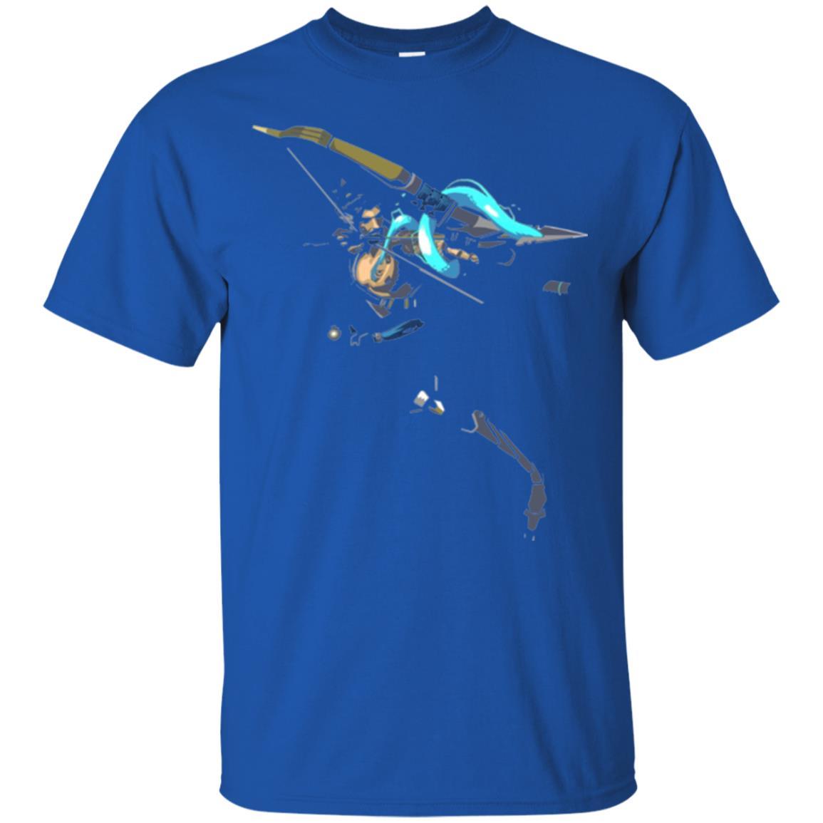Overwatch Hanzo Dragonstrike Spray T-shirt Royal