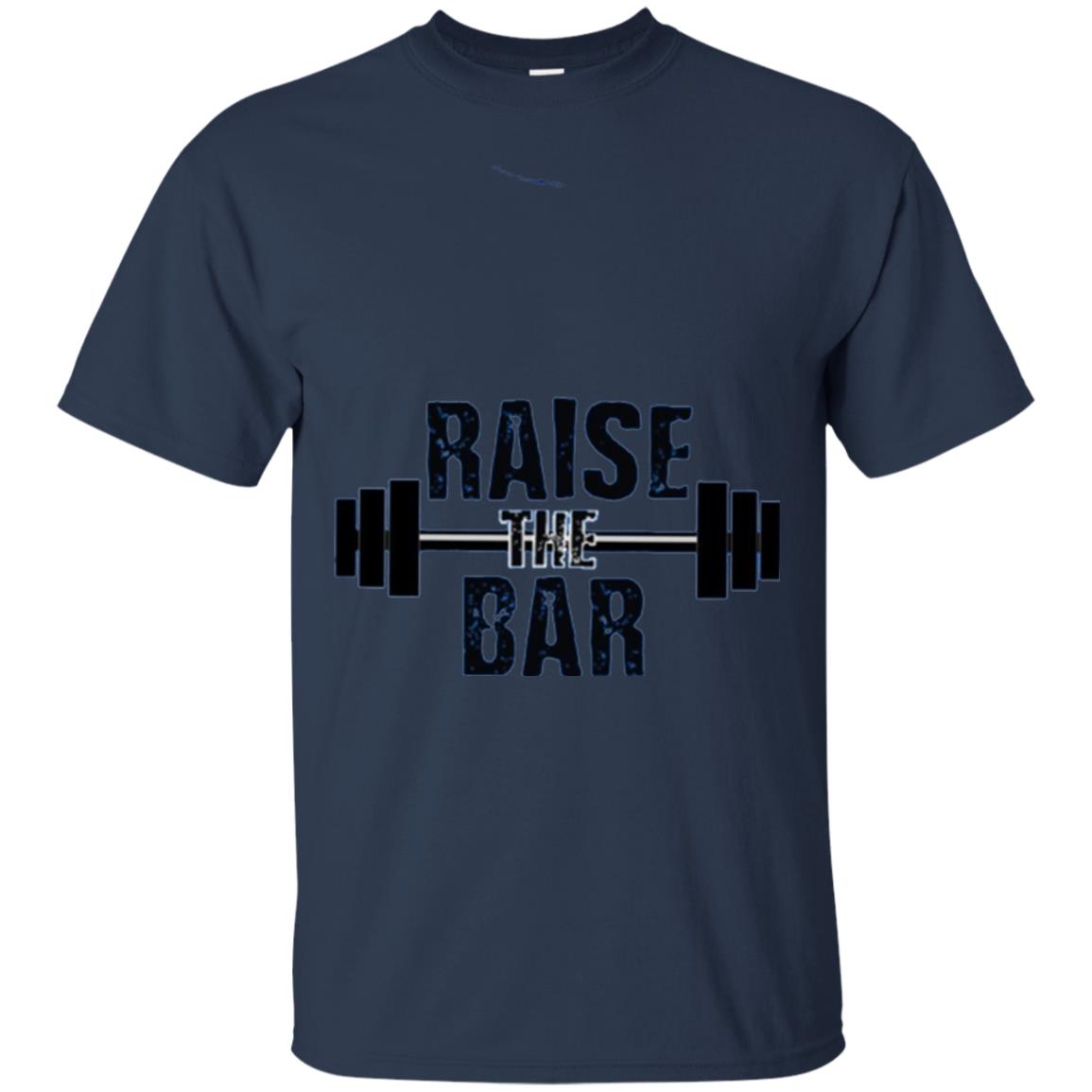 Workout Gym T-shirtraise The Bar Navy