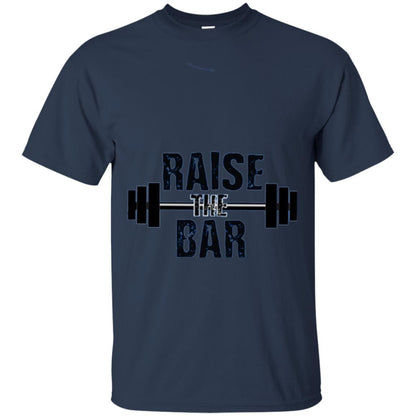 Workout Gym T-shirtraise The Bar Navy