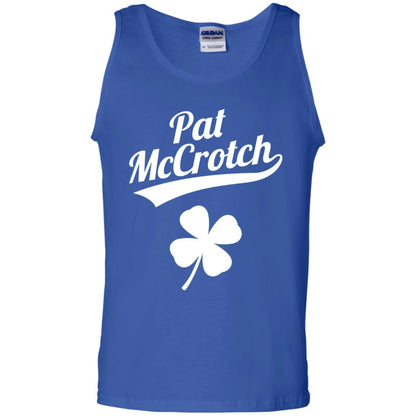 Funny Pat Mccrotch St. Patricks Shamrock T-shirt Royal