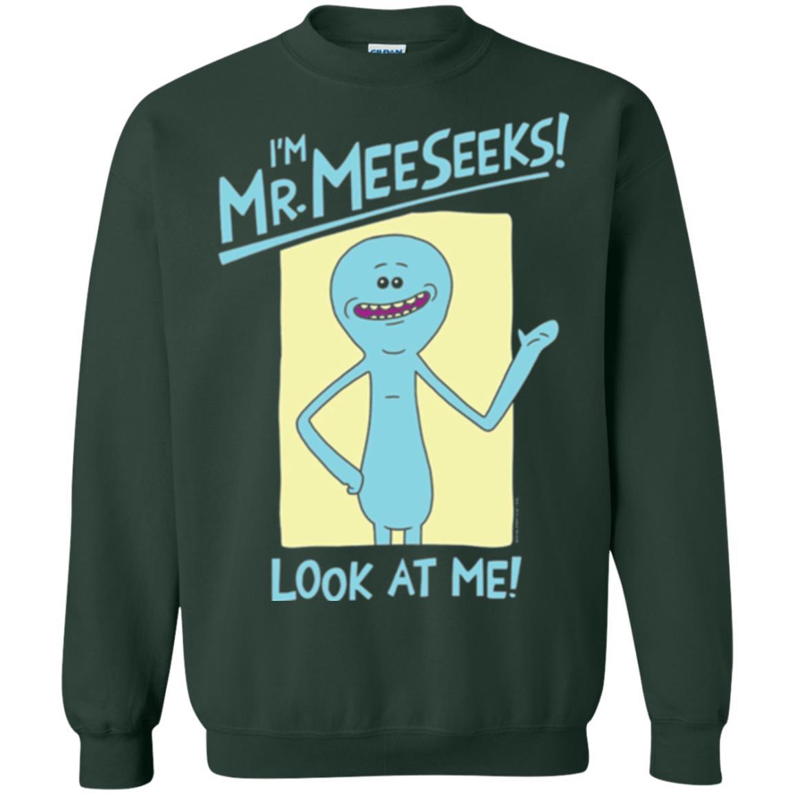 Film T-shirt I'm Mr. Meeseeks Look At Me Forest Green