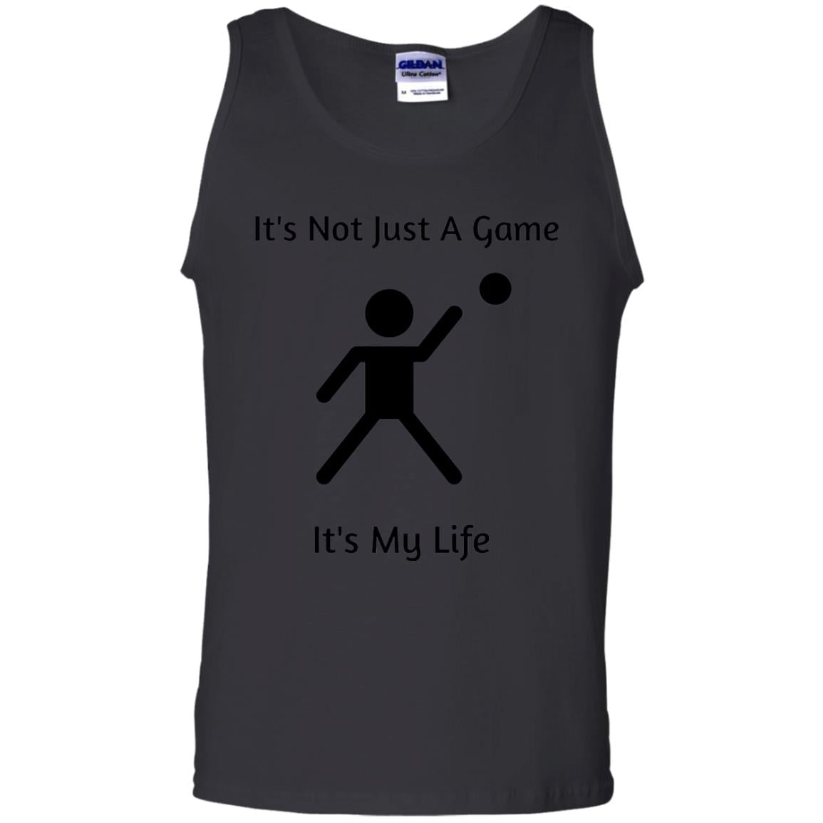 Basketball Shirt Its Not Just A Game Its My Life Black