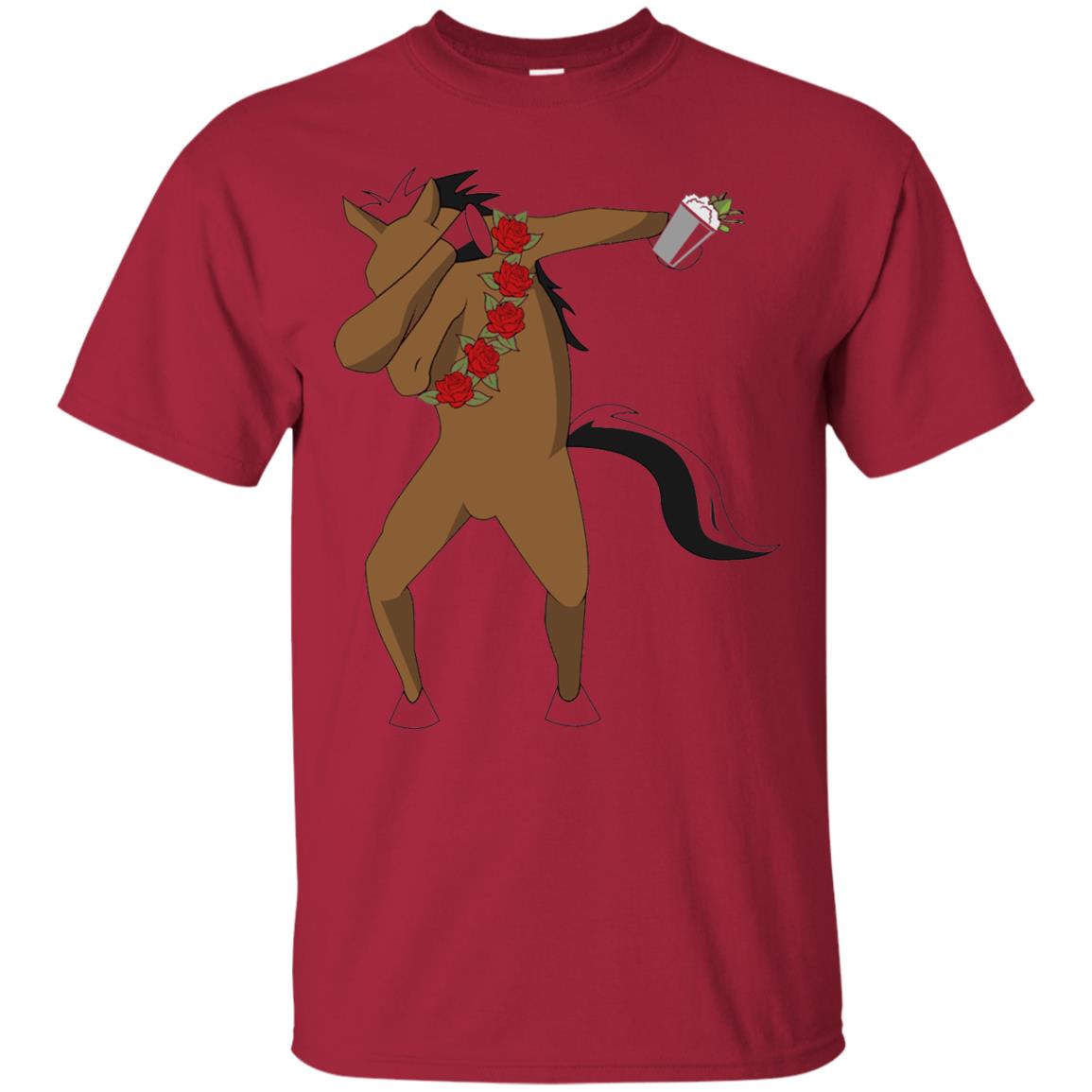 Derby Party 2018 Funny Dabbing Horse Shirt Cardinal