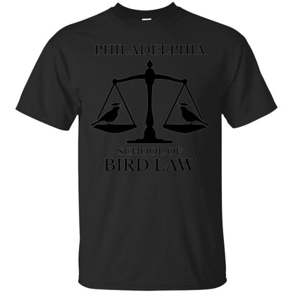 Lawyers T-shirt Philadelphia School Of Bird Law Black