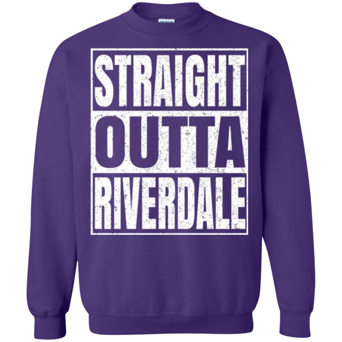 United States T-shirt Straight Outta Riverdale Purple