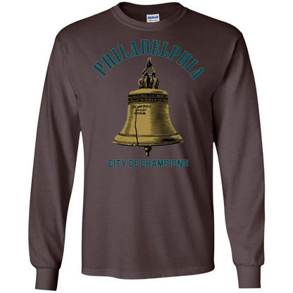 Football T-shirt Philadelphia City Of Champions Dark Chocolate