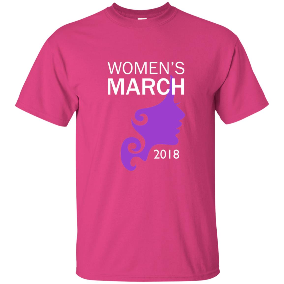 Women's March 2018 T-shirt Heliconia