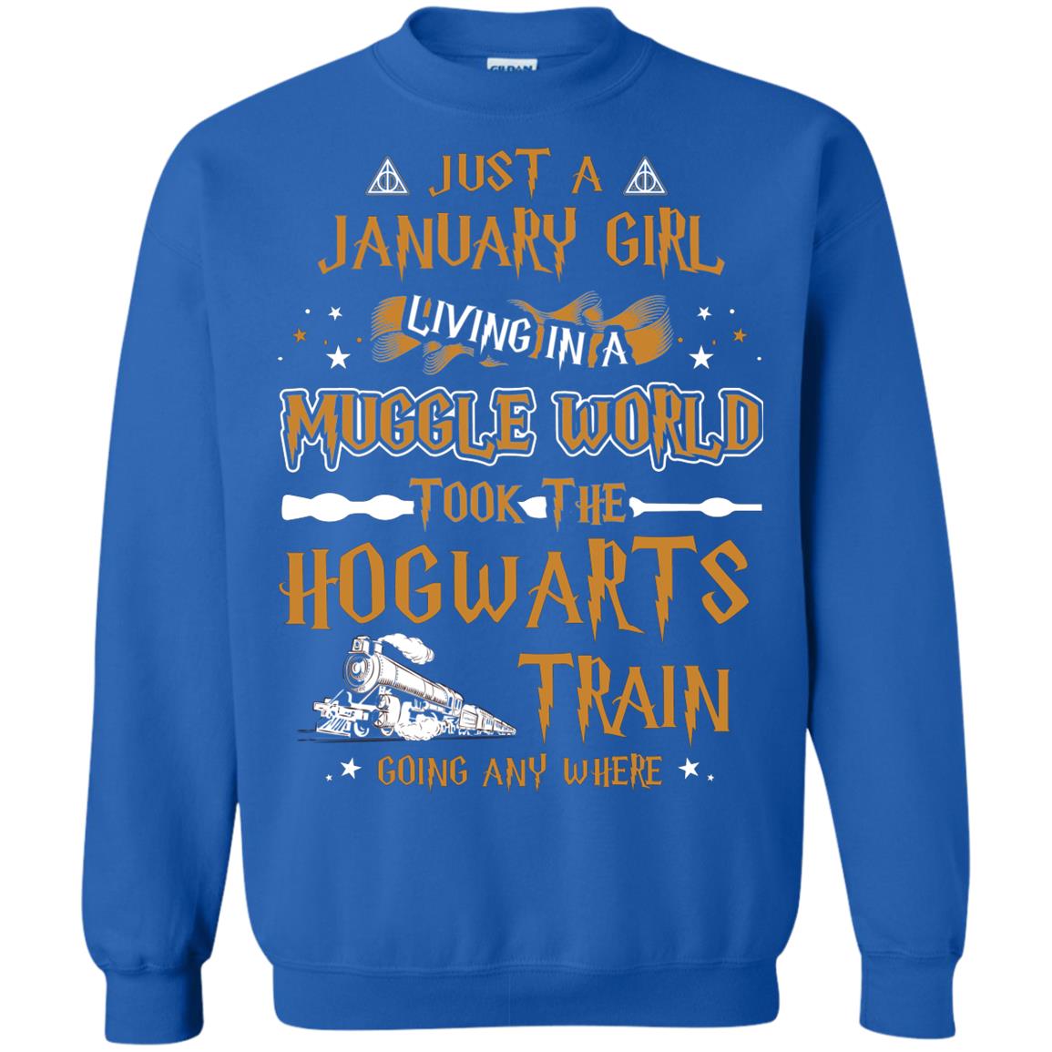 Just A January Girl Living In A Muggle World Took The Hogwarts Train Going Any Where Royal