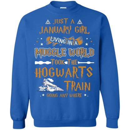 Just A January Girl Living In A Muggle World Took The Hogwarts Train Going Any Where Royal