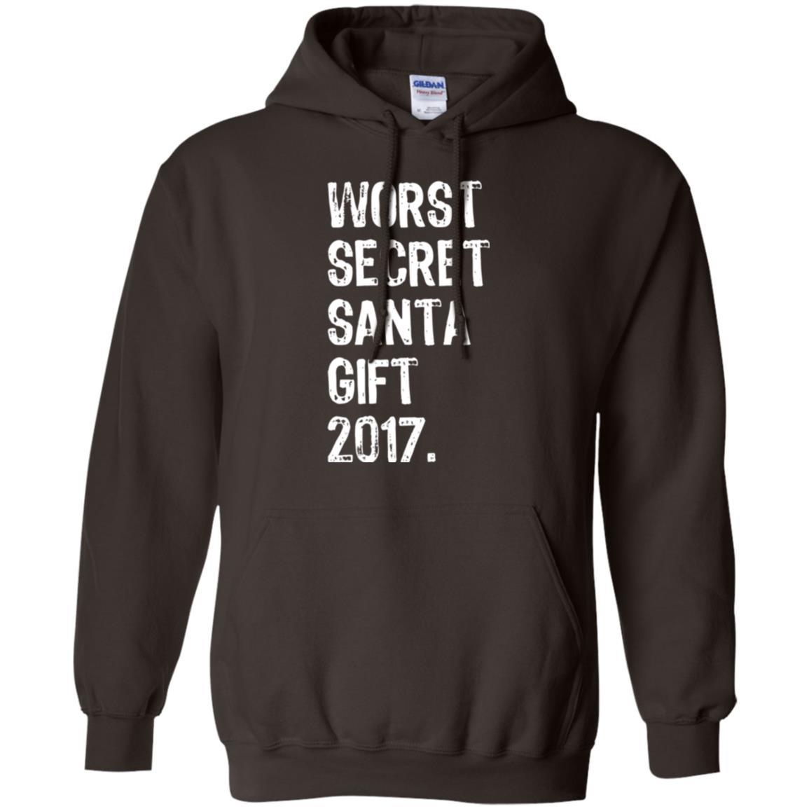 Christmas T-shirt Worst Secret Santa Gift 2017 Dark Chocolate