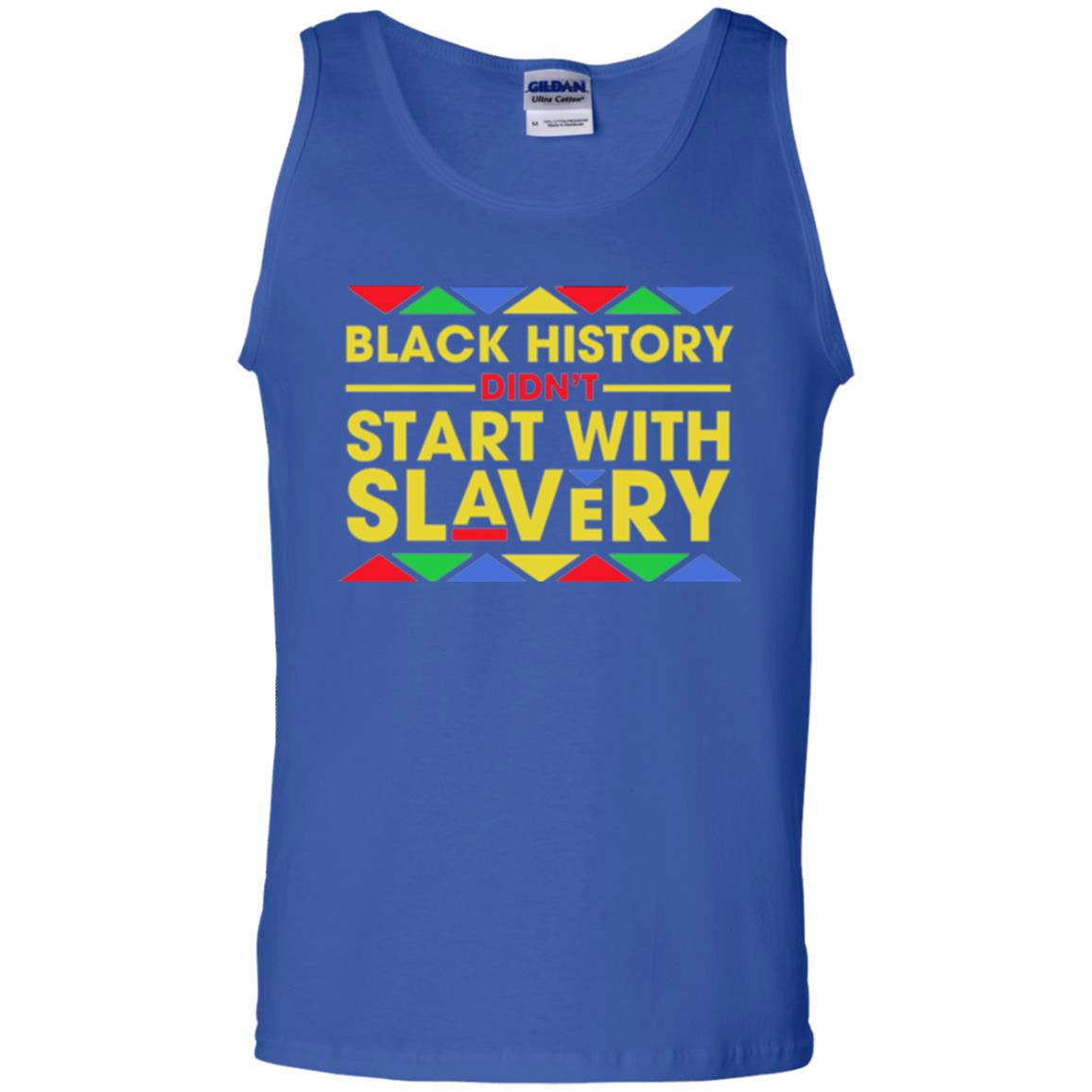 Black History Didn_t Start With Slavery T-shirt Human Rights Royal