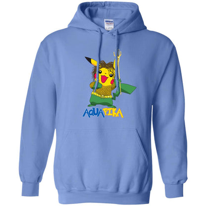 Aquapika Aquaman Piakachu Fan Shirt Carolina Blue