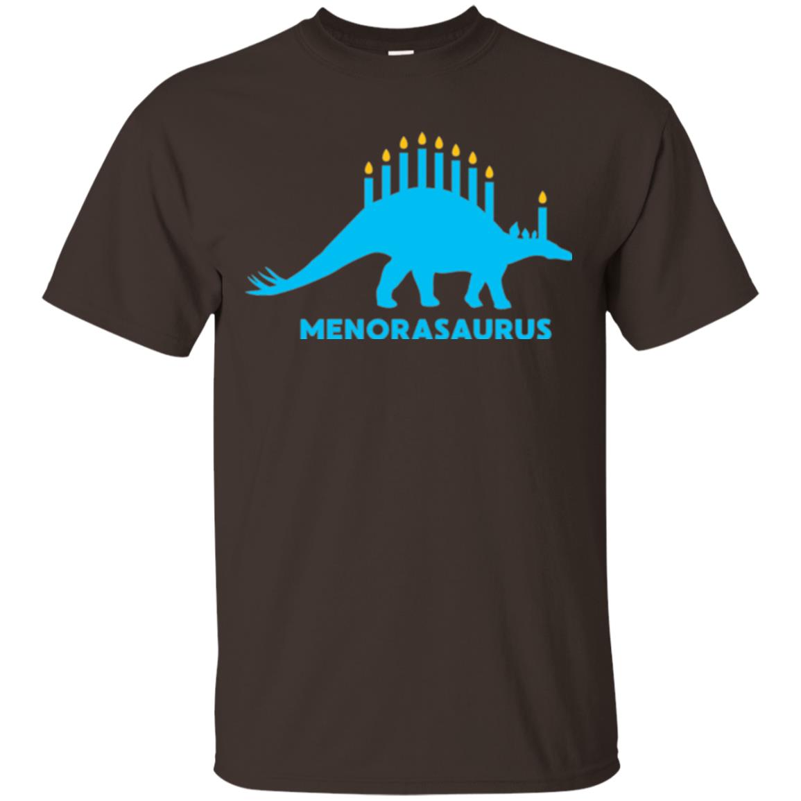 Dinosaur T-shirt Menorasaurus Dark Chocolate