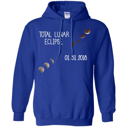 Total Lunar Eclipse 01-31-2018 Celebration Shirt Royal