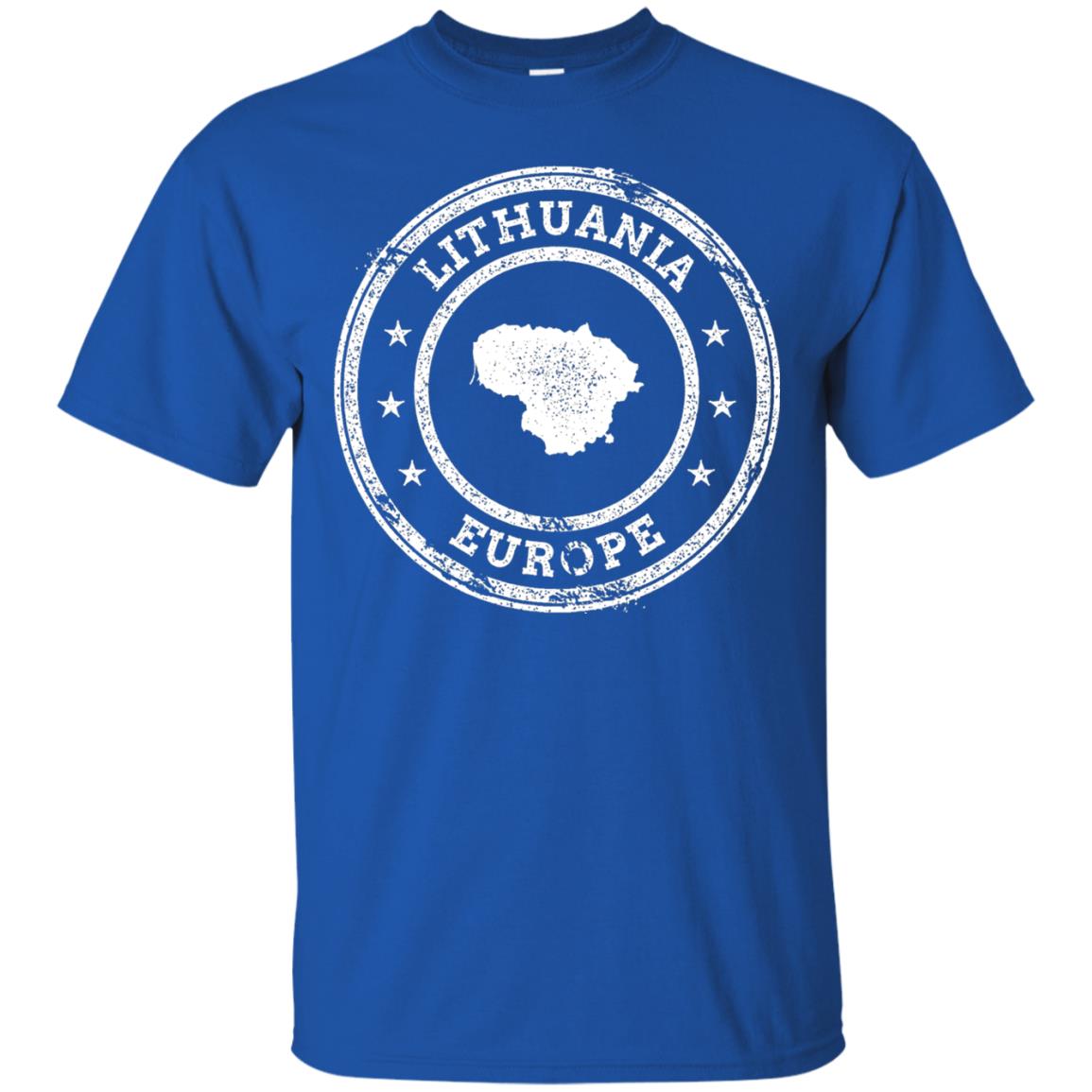 Lithuania Passport Stamp Funny Lithuania T-shirt Royal