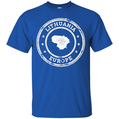 Lithuania Passport Stamp Funny Lithuania T-shirt Royal