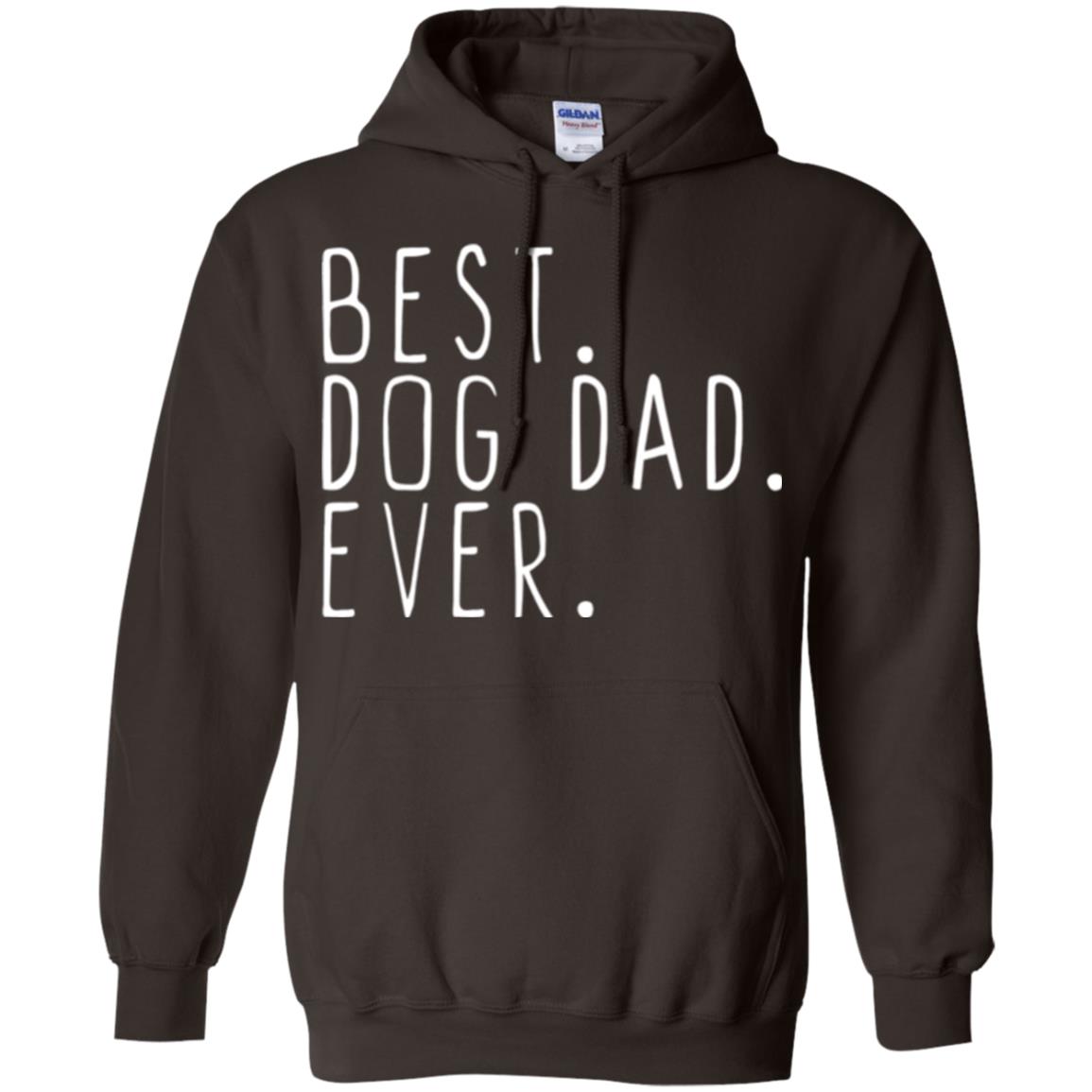 Best Dog Dad Ever T-shirt Dark Chocolate