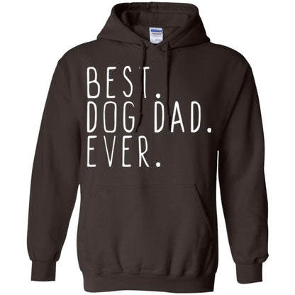 Best Dog Dad Ever T-shirt Dark Chocolate