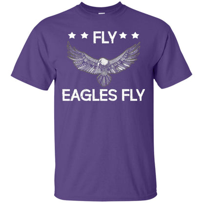 Flying Eagles Fly T-shirt Purple