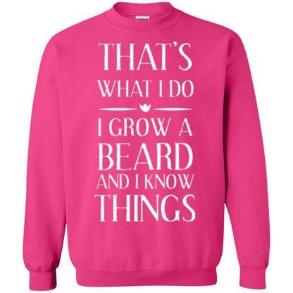 Beard T-shirt That_s What I Do I Grow A Beard Heliconia