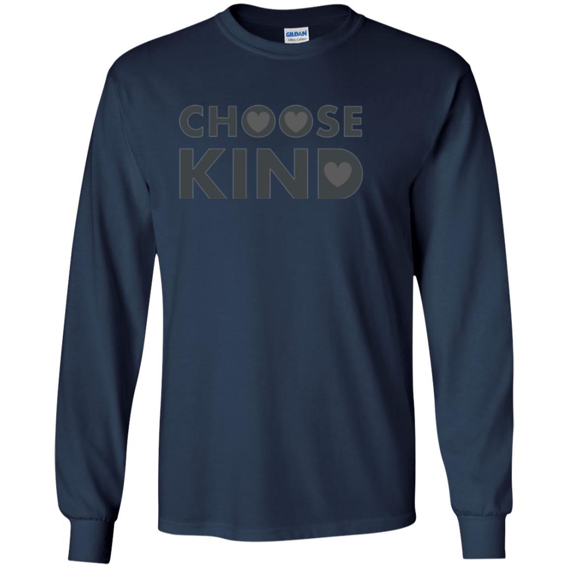 Anti Bullying T-shirt Choose Kind Navy