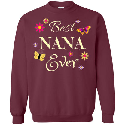 Best Nana Ever T-shirt Maroon