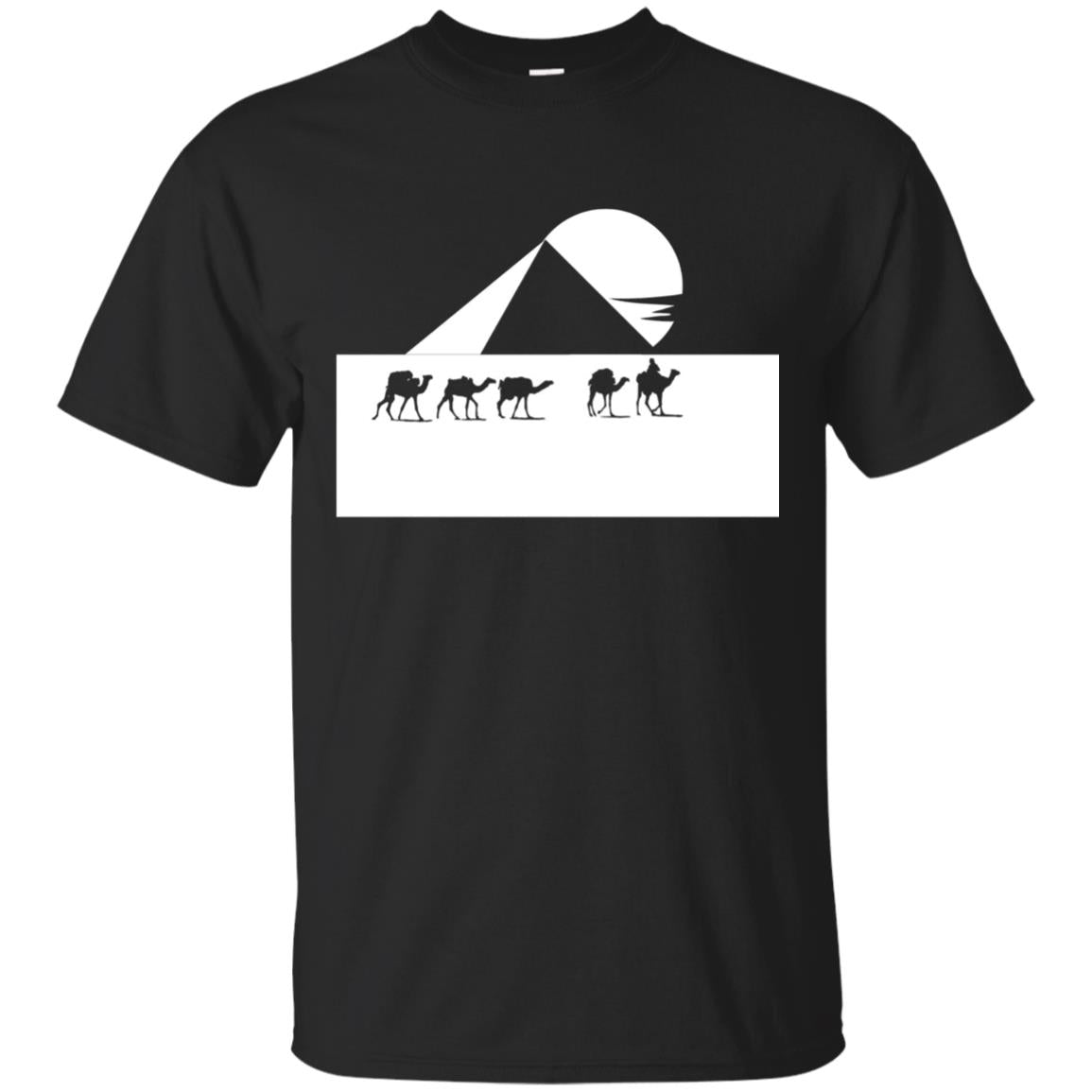 Egyptian Great Pyramid Of Giza T-shirt Black