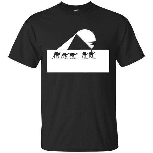 Egyptian Great Pyramid Of Giza T-shirt Black